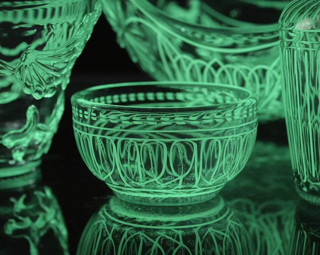 uranium glass bowl image